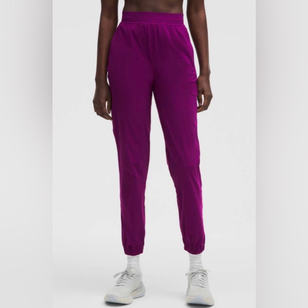 Lululemon NWT Adapted State High Rise Joggers Purple Size 12